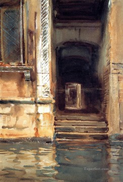 街並み Painting - ヴェネツィアの玄関口 ジョン・シンガー・サージェント ヴェネツィア